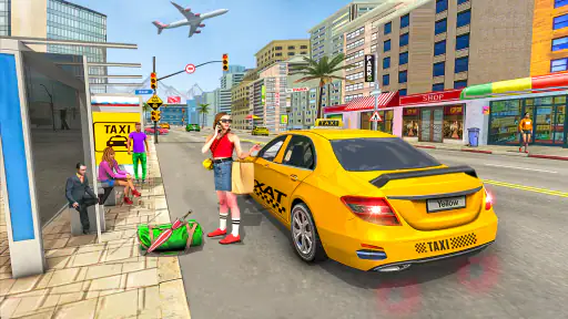 US Taxi Car Parking Simulator screenshot