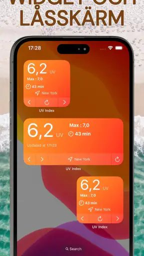 UV-index - Tan Widget screenshot