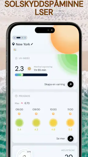 UV-index - Tan Widget screenshot