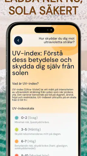 UV-index - Tan Widget screenshot