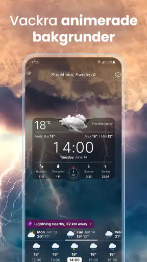 Väder Live° screenshot