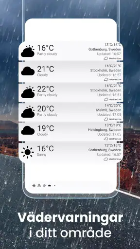 Väder Live° screenshot