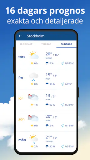 Väder och Radar: weather24 screenshot