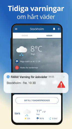 Väder och Radar: weather24 screenshot