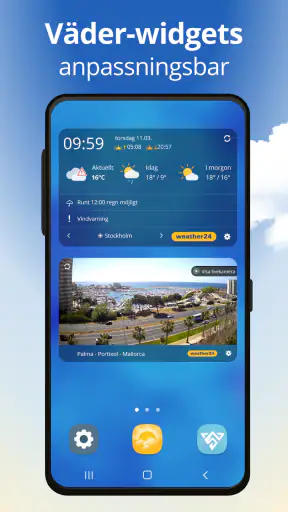 Väder och Radar: weather24 screenshot