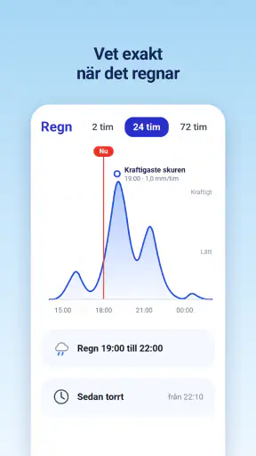 Väder & Radar med Regnradar screenshot