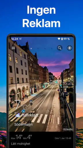 Väder & Widget - Weawow screenshot