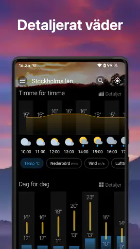 Väder & Widget - Weawow screenshot