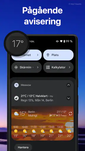 Väder & Widget - Weawow screenshot