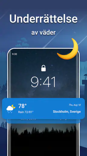 Väderprognos & liveradar screenshot