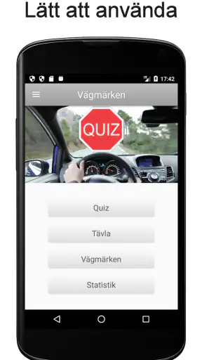 Vägmärken Quiz screenshot