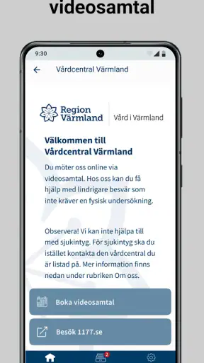 Vård i Värmland screenshot
