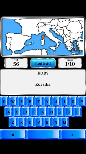 Världens Geografi - Frågesport screenshot