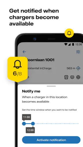 Vattenfall InCharge screenshot