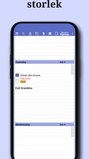 Veckoplanerare: Kalender&Notes screenshot