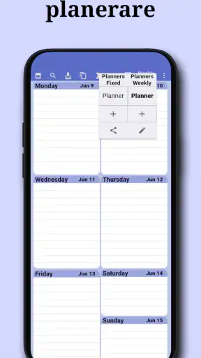 Veckoplanerare: Kalender&Notes screenshot