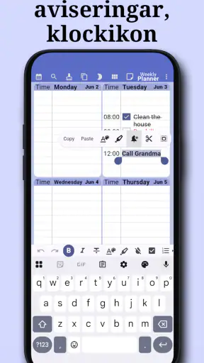Veckoplanerare: Kalender&Notes screenshot