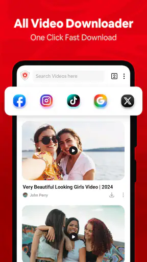 Video Downloader Proxy Browser screenshot
