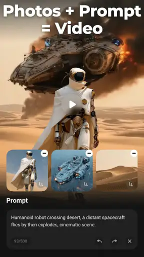 Videoredigerare fotoredigerare screenshot