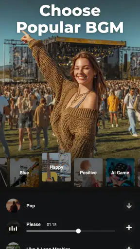 Videoredigerare fotoredigerare screenshot