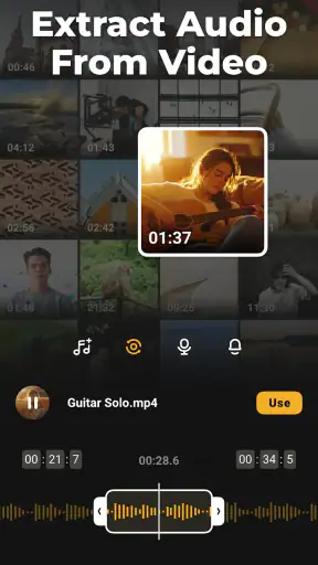 Videoredigerare fotoredigerare screenshot