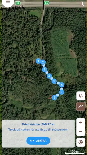Vindskyddskartan screenshot