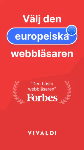 Vivaldi - Snabb webbläsare screenshot