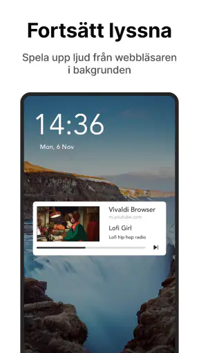 Vivaldi - Snabb webbläsare screenshot