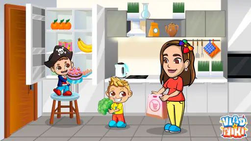 Vlad & Nikita stormarknadsspel screenshot