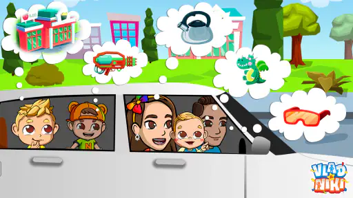 Vlad & Nikita stormarknadsspel screenshot