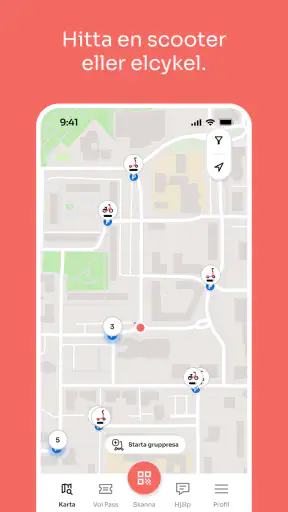 Voi – elcyklar & elsparkcyklar screenshot