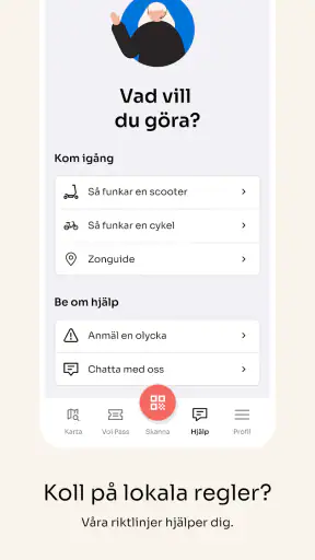 Voi – elcyklar & elsparkcyklar screenshot