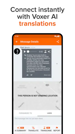Voxer Walkie-Talkie PTT screenshot