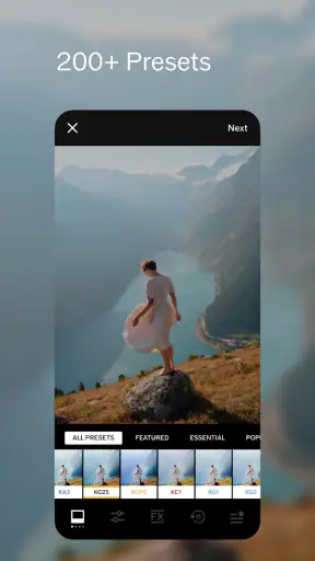 VSCO: Foto och videoredigerare screenshot