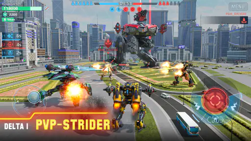 War Robots. PvP Robo Krig spel screenshot