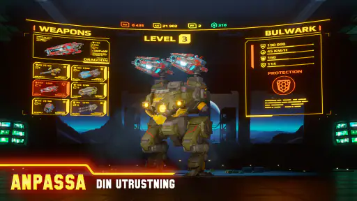 War Robots. PvP Robo Krig spel screenshot