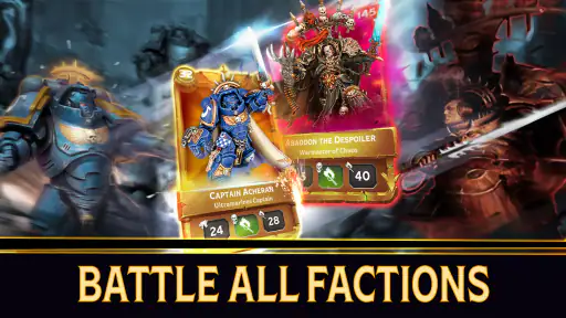 Warhammer Combat Cards - 40K screenshot