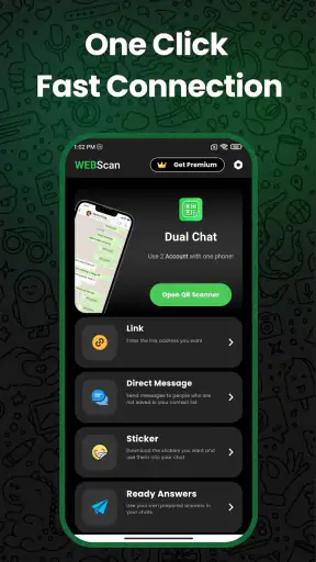 Web Scanner - Dual Chat App screenshot