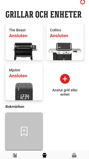 Weber® Connect screenshot