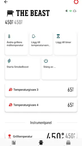 Weber® Connect screenshot