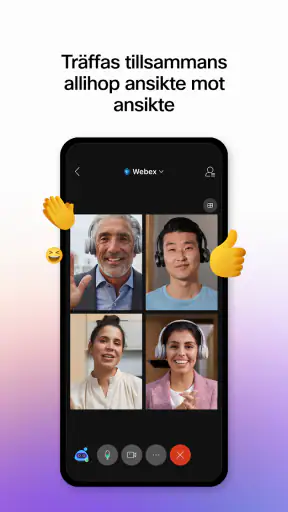 Webex Meetings screenshot