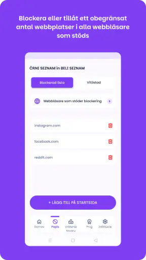 Website Blocker screenshot