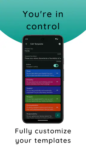 Wellness Wheel screenshot
