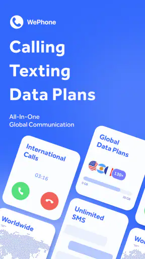 WePhone: WiFi Phone Call &Text screenshot