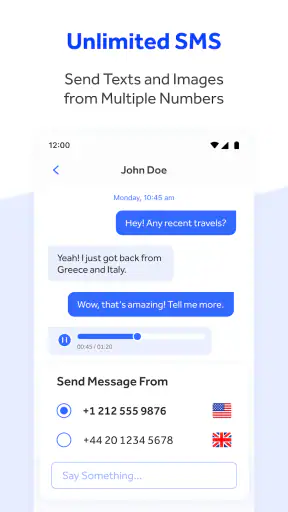 WePhone: WiFi Phone Call &Text screenshot