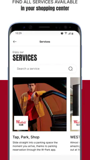 Westfield - shopping guide screenshot