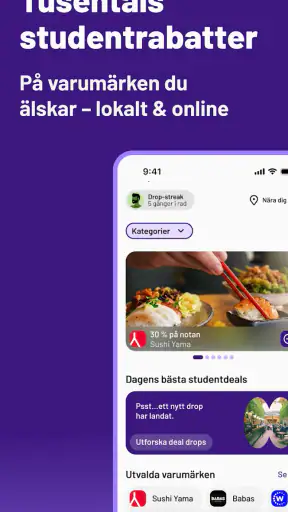 weStudents - Studentrabatter screenshot