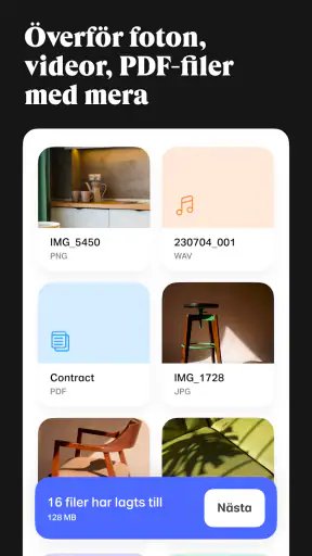WeTransfer : Överföra filer screenshot