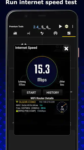 WiFi Analyzer screenshot