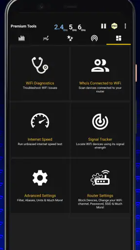 WiFi Analyzer screenshot